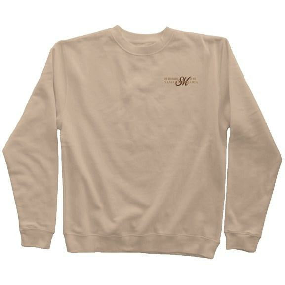 90's〜 LANDS'END embroidery sweatshirts / beige / L #sweatshirt